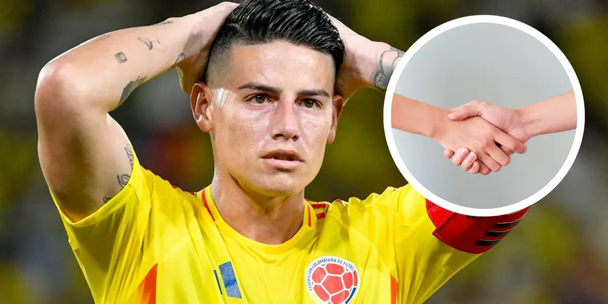 James Rodríguez y el próximo club que podría ficharle Foto: James Rodríguez y Pexels