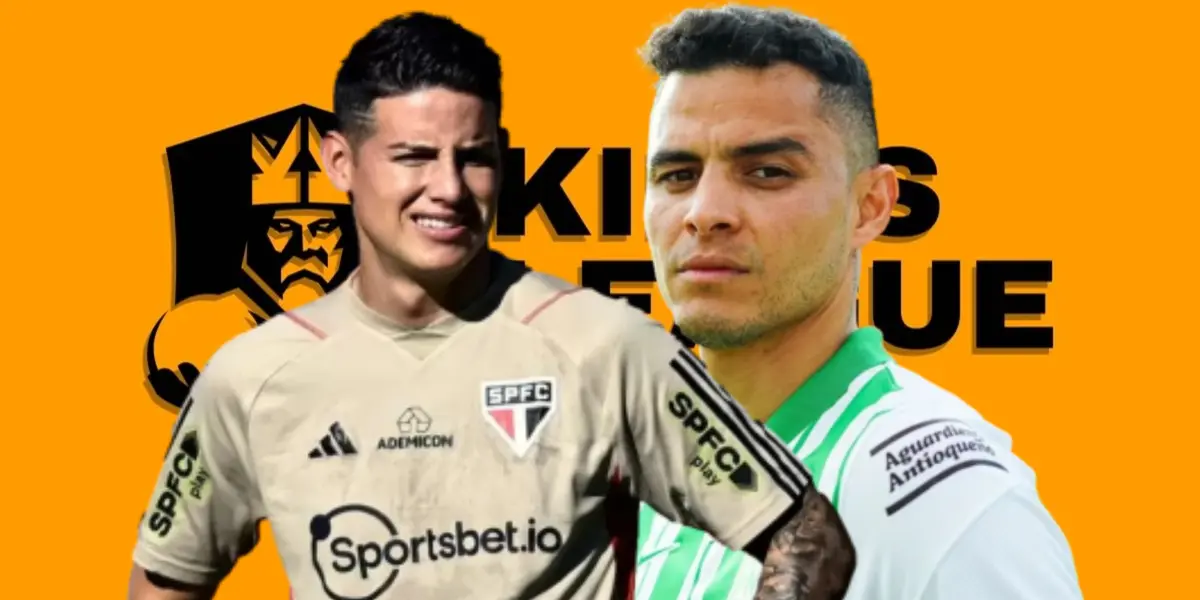 James Rodríguez y Giovanni Moreno.