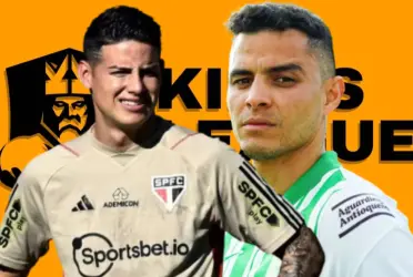 James Rodríguez y Giovanni Moreno.