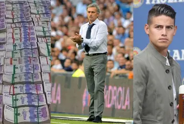 James Rodríguez y José Mourinho se dan grandes lujos.