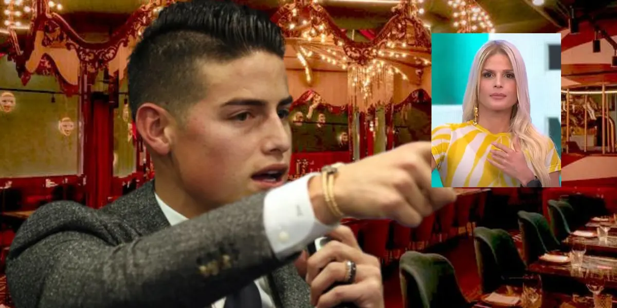 James Rodríguez y Mary Méndez.