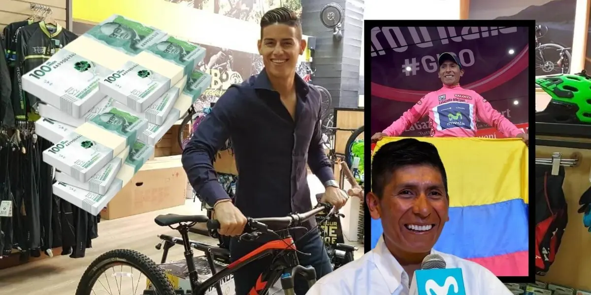 James Rodríguez y Nairo Quintana aparte de cracks deportivos, también tienen sus negocios.