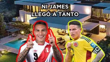 James Rodríguez y Paolo Guerrero son dos grandes jugadores en sus respectivos países.