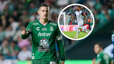 James Rodríguez y Sergio Ramos firmaron uno de los momentos más especiales de la Liga MX Foto: Club León y Rayados