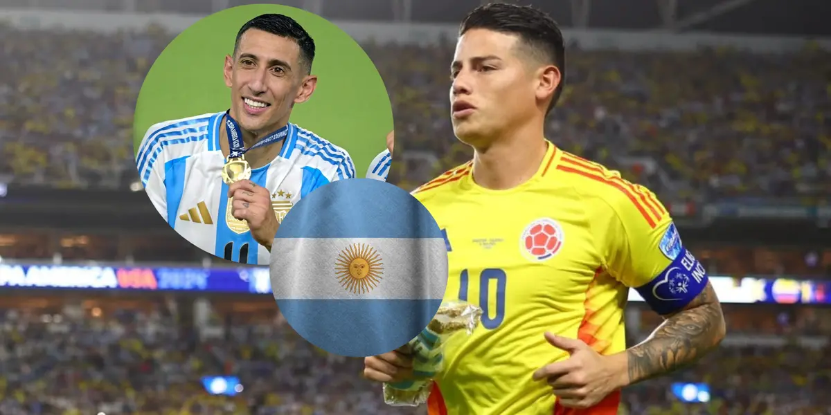 James Rodríguez y su reacción tras la final de la Copa América Foto: Conmebol y Pexels