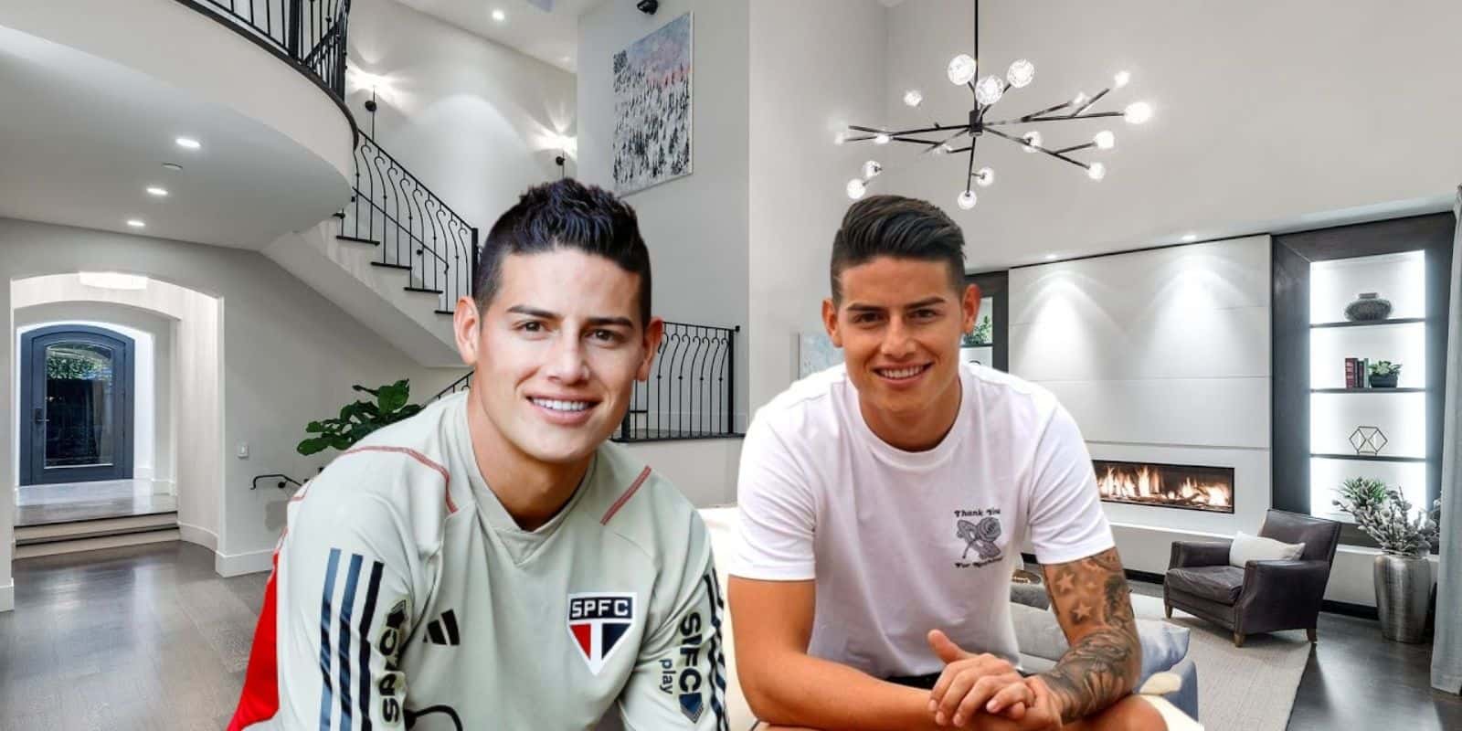 James Rodríguez ya está instalado en el São Paulo de Brasil y viviría en un nuevo barrio de lujo.