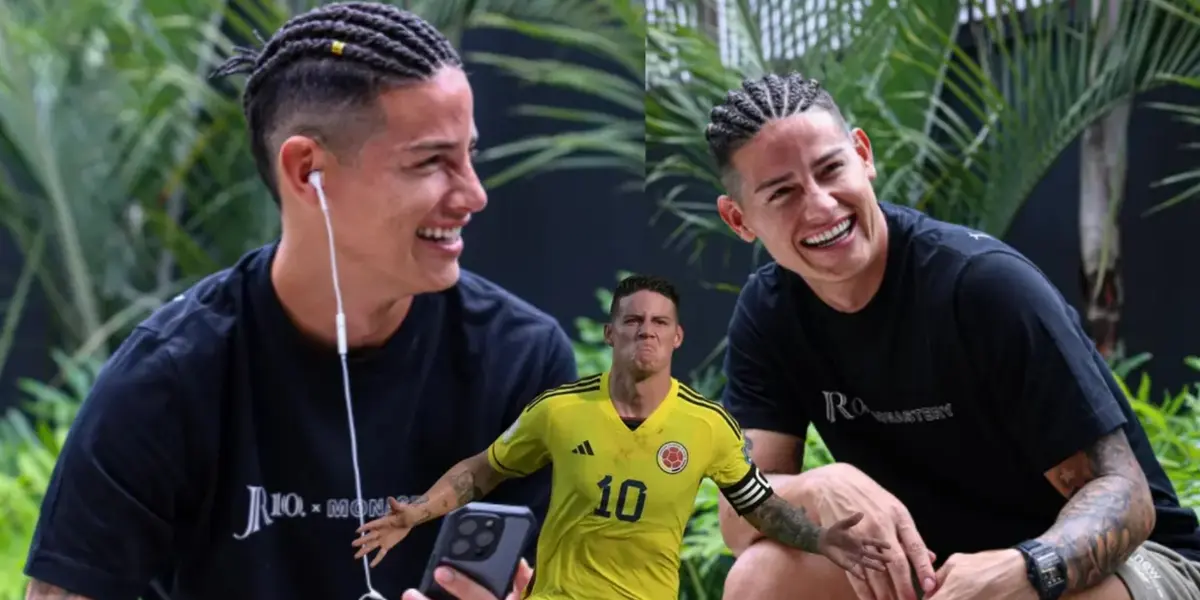 James se quedaría sin equipo. Foto tomada de Gol Caracol e Instagram James Rodríguez.