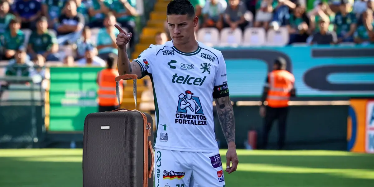 James se va de León y el club afronta un delicado problema, conoce los detalles Foto: Club León y Pexels