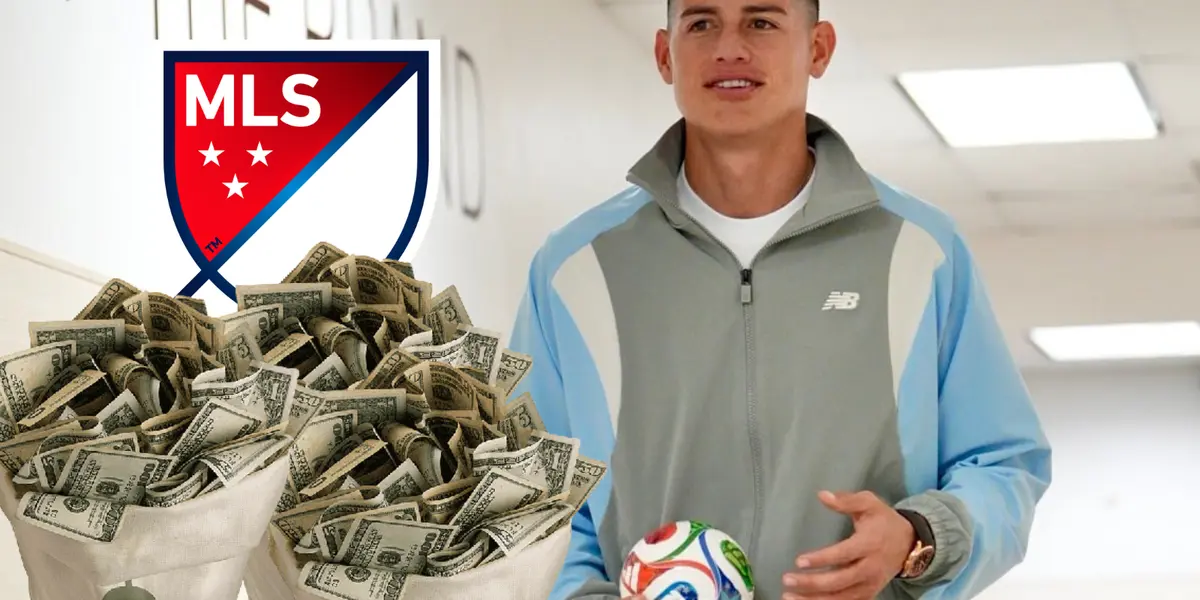 James ya piensa en dinero y no solo por su salario, conoce la razón Foto: Pexels, Escudoteca y James Rodríguez