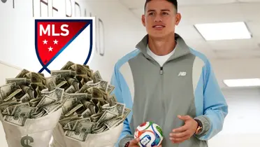 James ya piensa en dinero y no solo por su salario, conoce la razón Foto: Pexels, Escudoteca y James Rodríguez