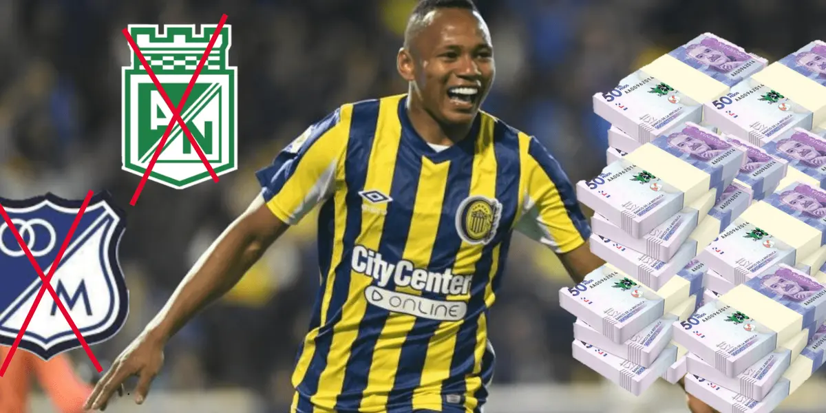 Jaminton Campaz viene de ser campeón con Rosario Central en Argentina