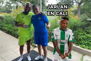 Jarlan Barrera en camino a ser el nuevo jugador del Deportivo Cali.