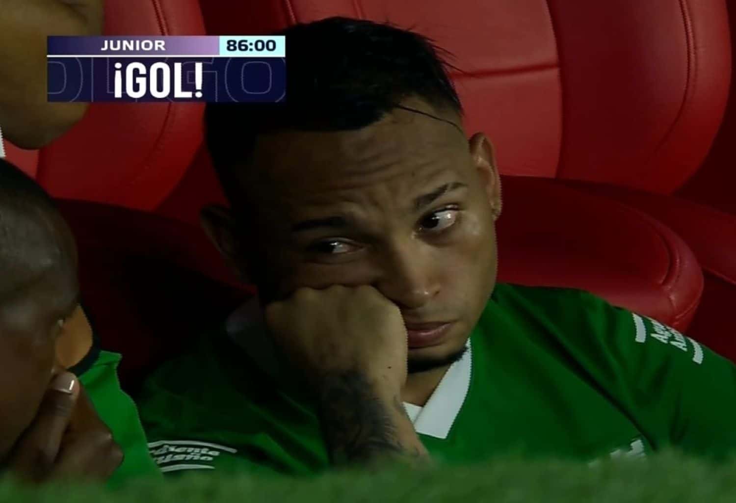 Jarlan Barrera tuvo un gesto grosero en Barranquilla que le podría traer problemas.
