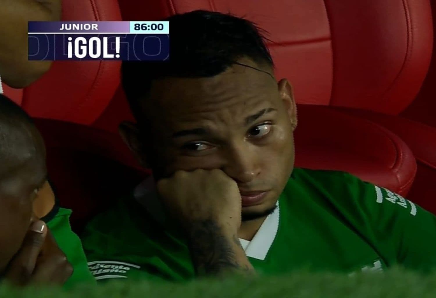 Jarlan Barrera tuvo un gesto grosero en Barranquilla que le podría traer problemas.
