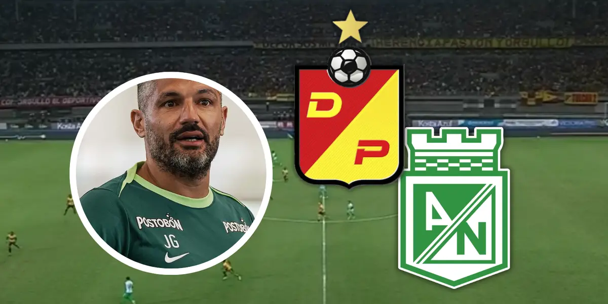 Javier Gandolfi debe revertir la mala situación de Nacional en la segunda parte Foto: Escudoteca y Captura de Win Sports