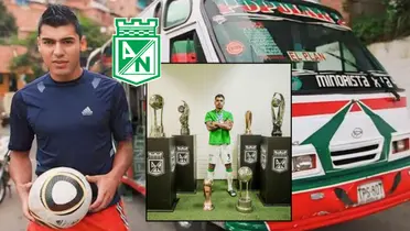 Jefferson Duque en sus inicios como delantero