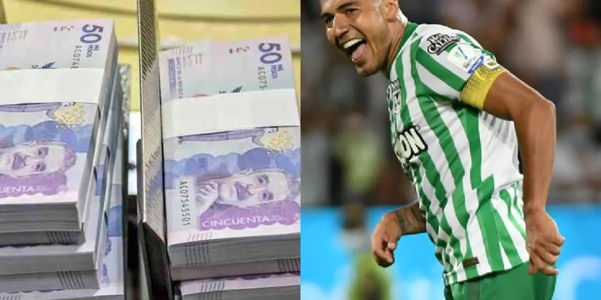 Jefferson Duque es uno de los jugadores mejor pagados de Atlético Nacional.