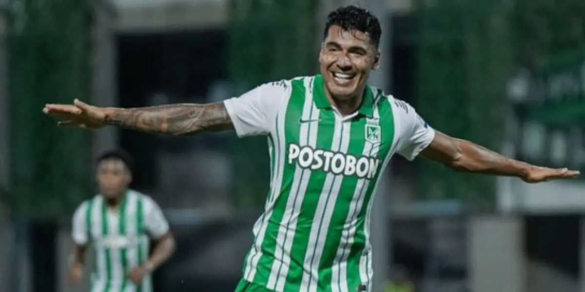 Jefferson Duque marcó un golazo para sellar el triunfo de Atlético Nacional.