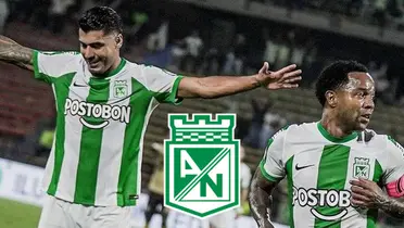Jefferson Duque y Dorlan Pabón jugando con Atlético Nacional. Foto tomada de Publimetro.