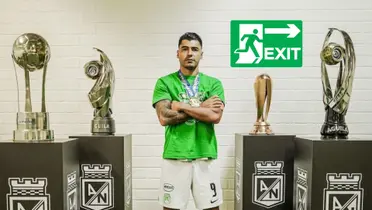 Jefferson Duque y sus títulos con Nacional- Fotos: X, PNG