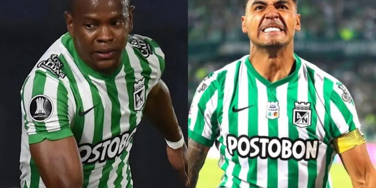 Jefferson Duque y Yerson Candelo tuvieron un gesto por parte de los hinchas de Atlético Nacional en el juego contra Atlético Bucaramanga.