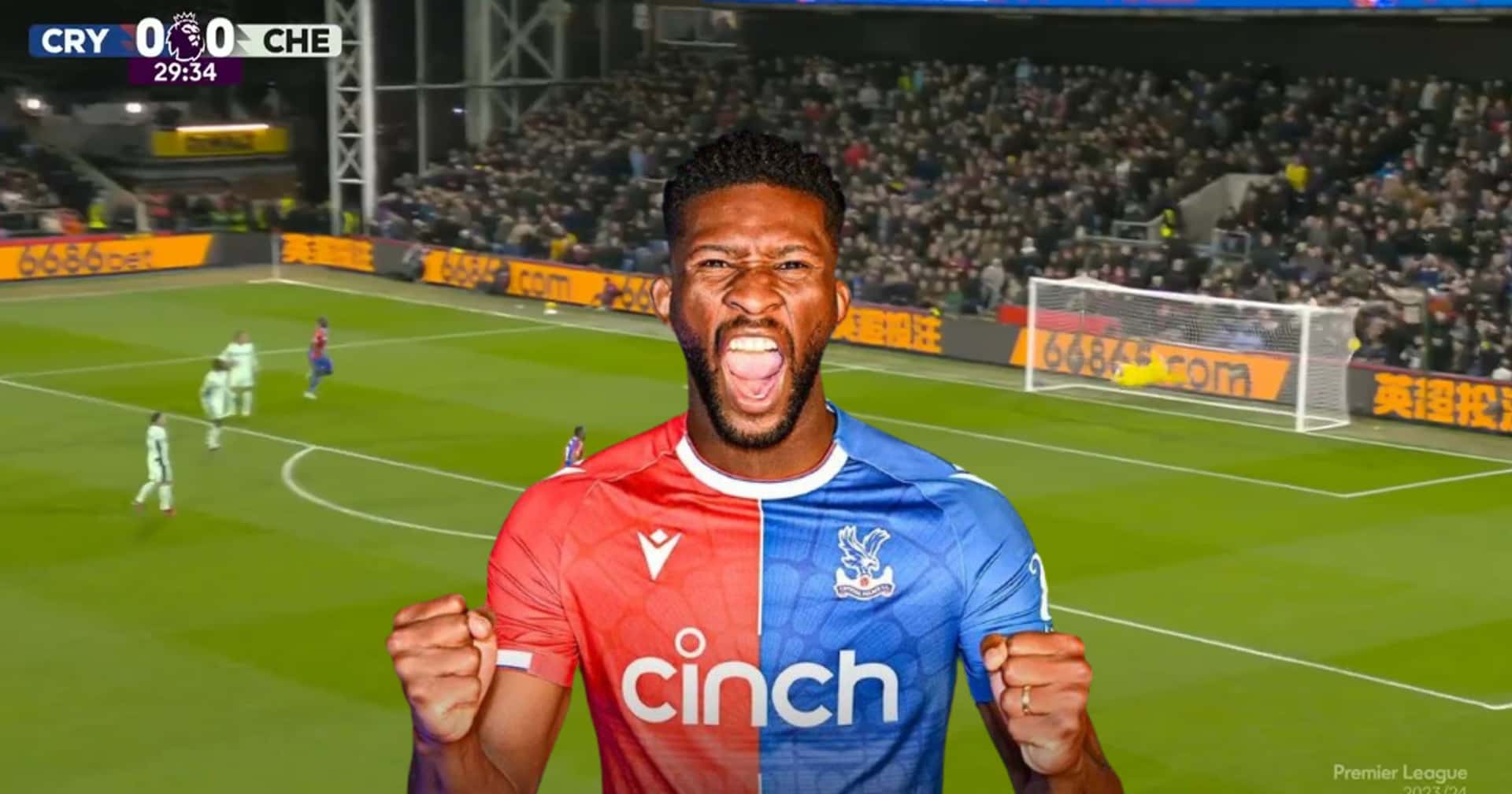 Jefferson Lerma anotó un golazo ante Chelsea. FOTO: ESPN