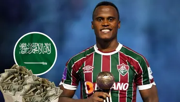 Jhon Arias, figura del Mundial de Clubes con el Fluminense Foto: FFC y Pexels