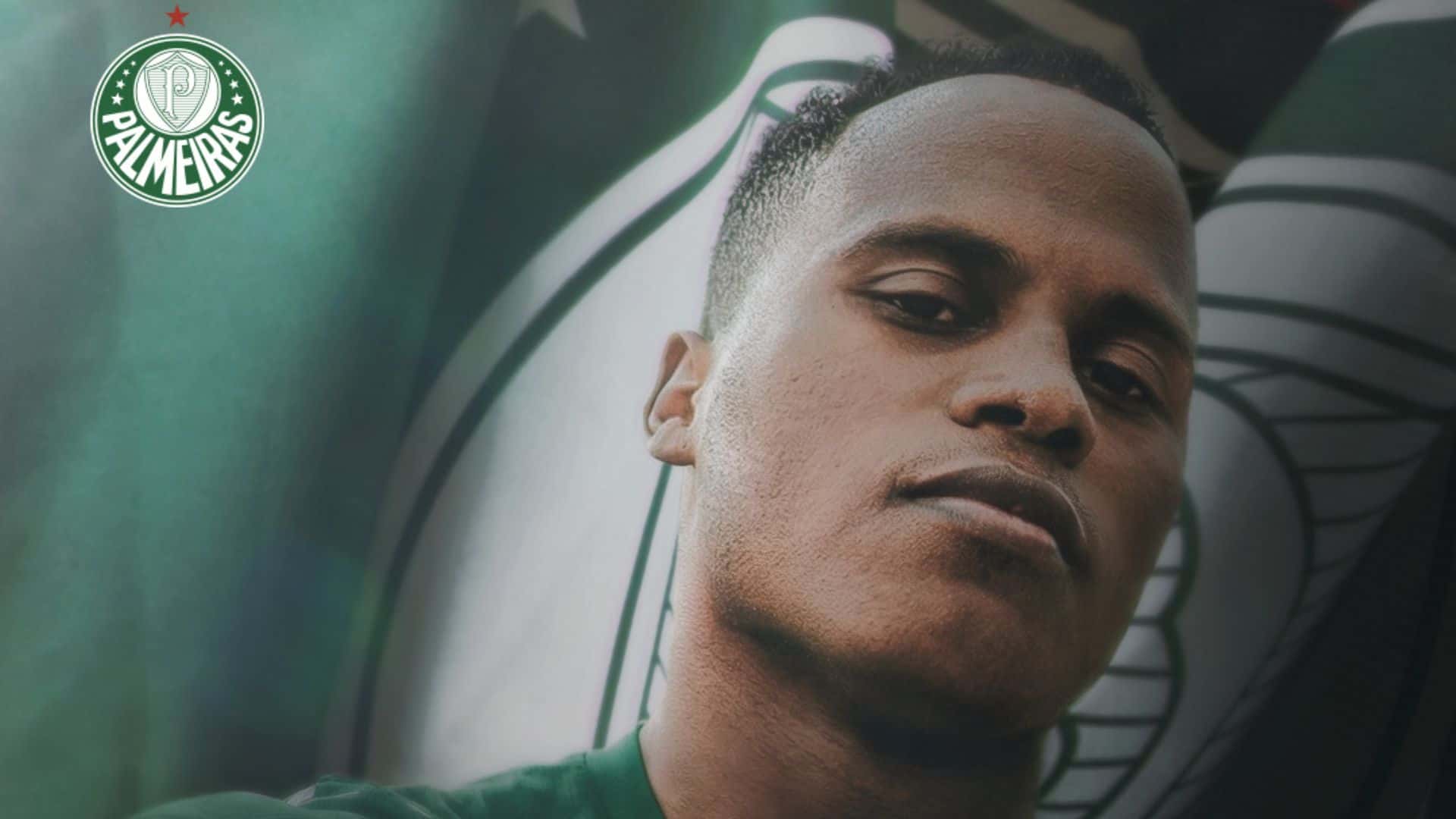 Jhon Arias fue presentado como nuevo jugador de Palmeiras - X @Palmeiras