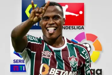 Jhon Arias, futbolista colombiano.