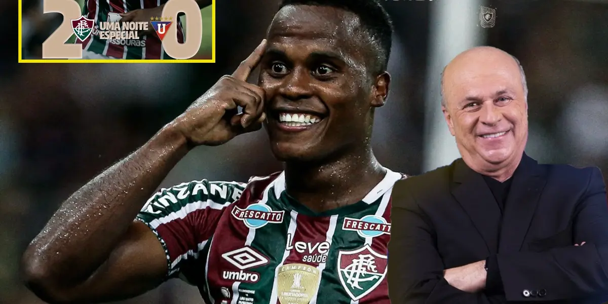 Jhon Arias humilló a Liga de Quito, campeón con Fluminense y así se rindió Vélez