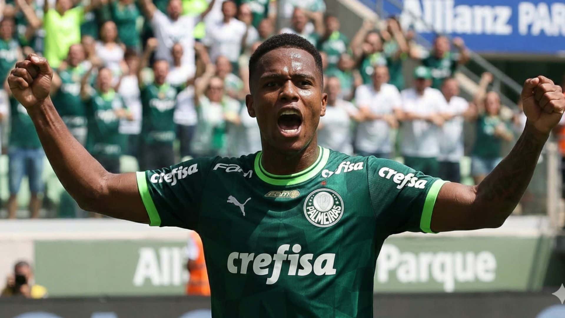 Jhon Arias será nuevo jugador de Palmeiras - Imagen creada con IA