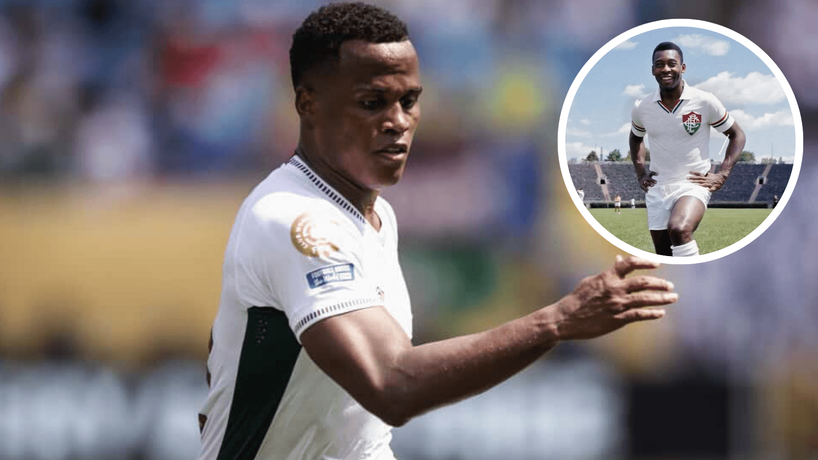 Jhon Arias y mira quién lo comparó con Pelé Foto: X y Fluminense