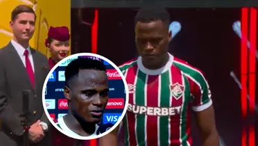 Jhon Arias y su emotivo mensaje tras la eliminación del Mundial de Clubes Foto: Captura de DAZN y X