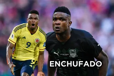 Jhon Córdoba anda enchufado con el gol.