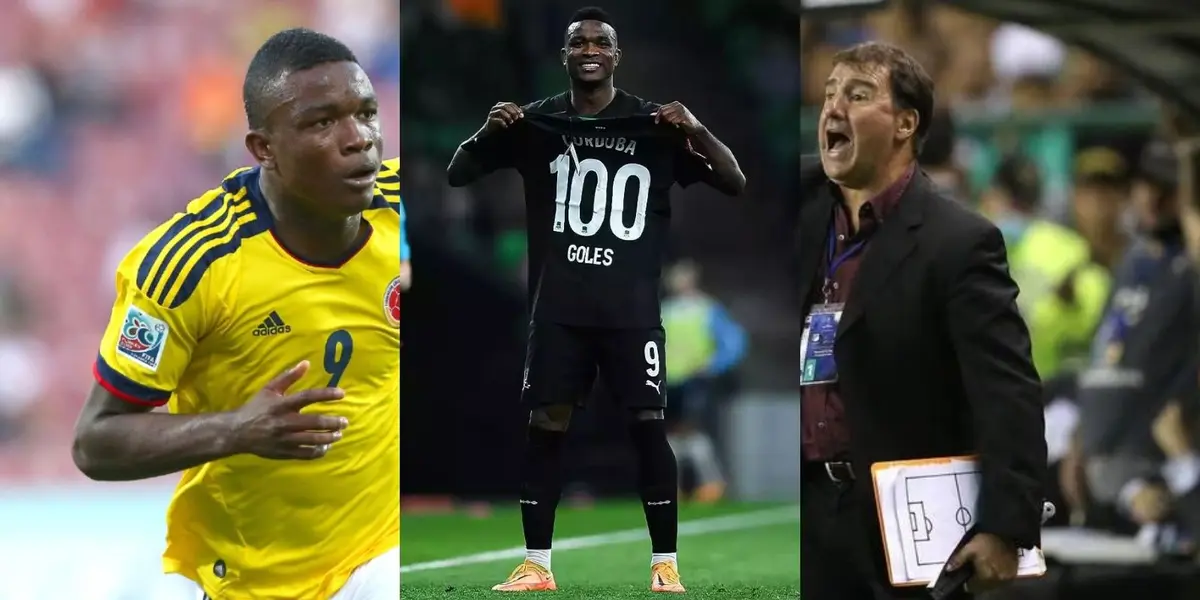 Jhon Córdoba delantero cafetero que brilla en Europa y en la Selección Colombia lo tienen borrado.