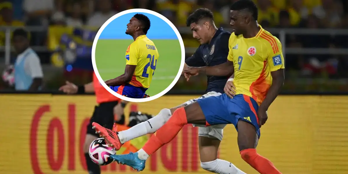 Jhon Córdoba Foto: Antena 2 y AFP