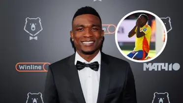 Jhon Córdoba recibió varios premios en la Liga Rusa contrario a su rendimiento con la Selección Foto: FK Krasnodar y X