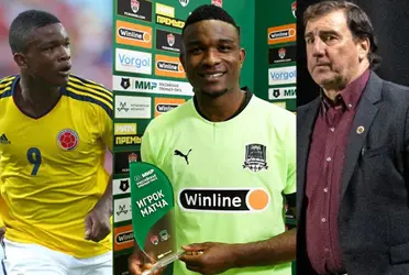 Jhon Córdoba se destaca en Europa y en la Selección Colombia el entrenador Néstor Lorenzo lo tiene borrado.