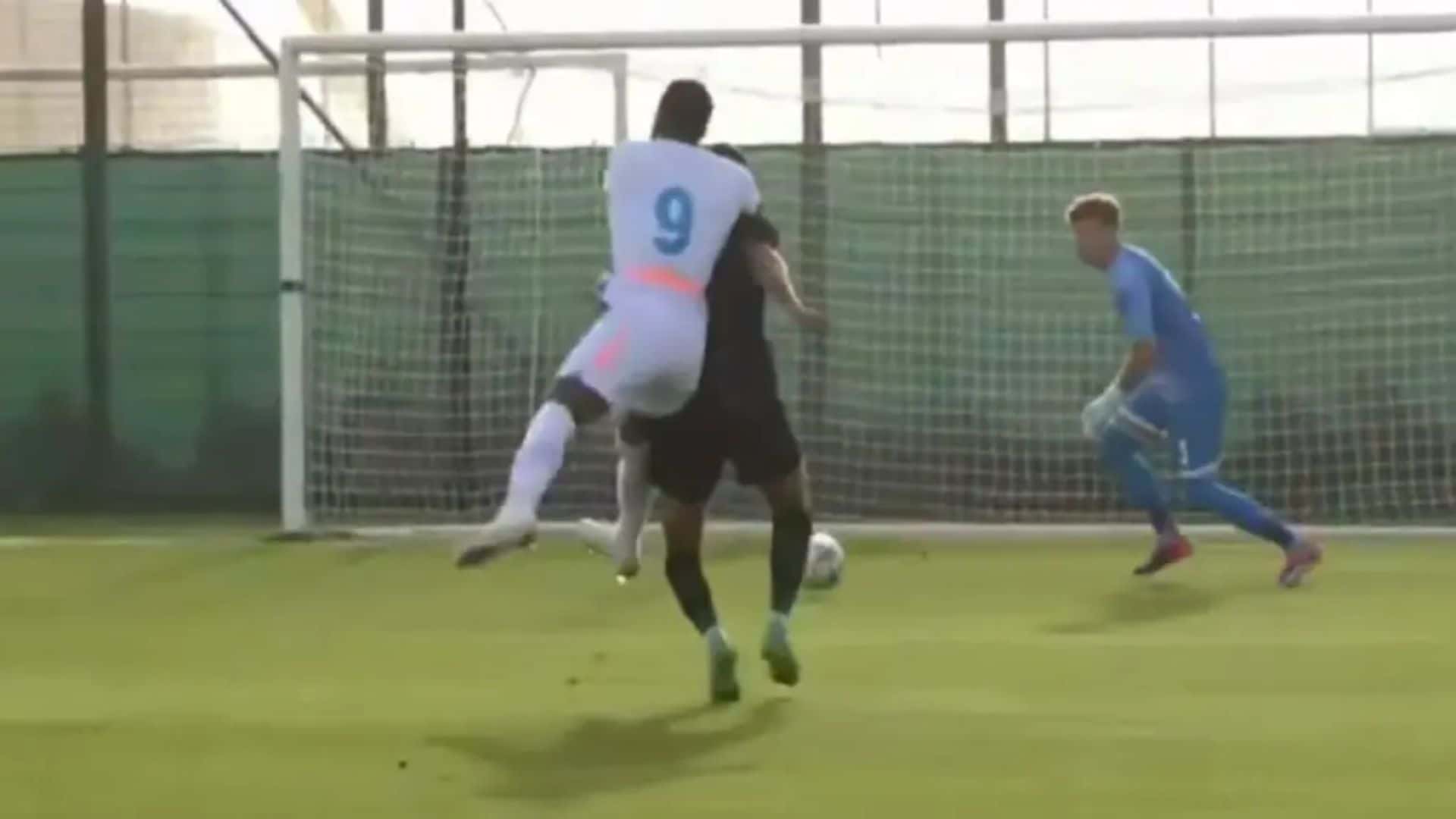 Jhon Durán se vio envuelto en pelea con el Zenit - Captura de pantalla
