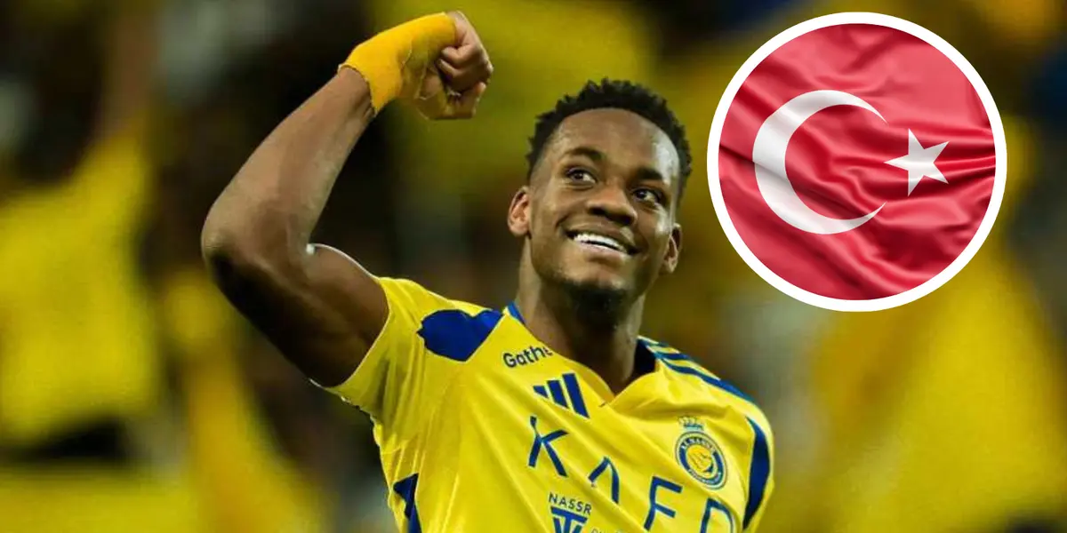 Jhon Jader Durán a detalles de llegar a Turquía y esto dicen en el país Foto: Al Nassr y Pexels