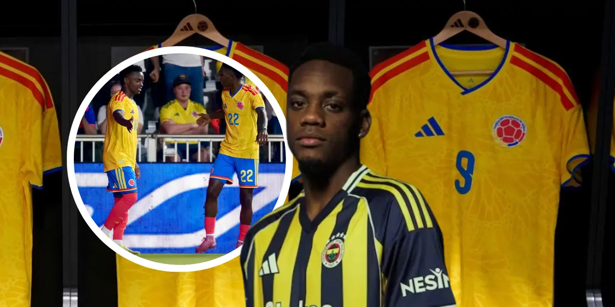 Jhon Jader Durán a la espera de volver a la Selección Colombia, aunque Carbonero le puso competencia Foto: FCF y Fenerbahce