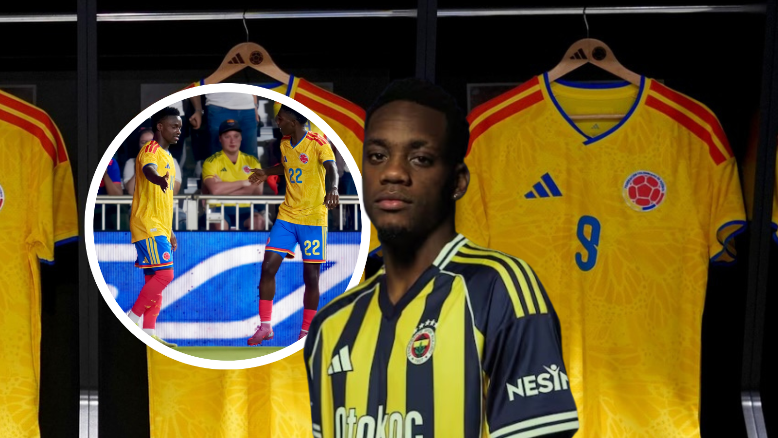 Jhon Jader Durán a la espera de volver a la Selección Colombia, aunque Carbonero le puso competencia Foto: FCF y Fenerbahce