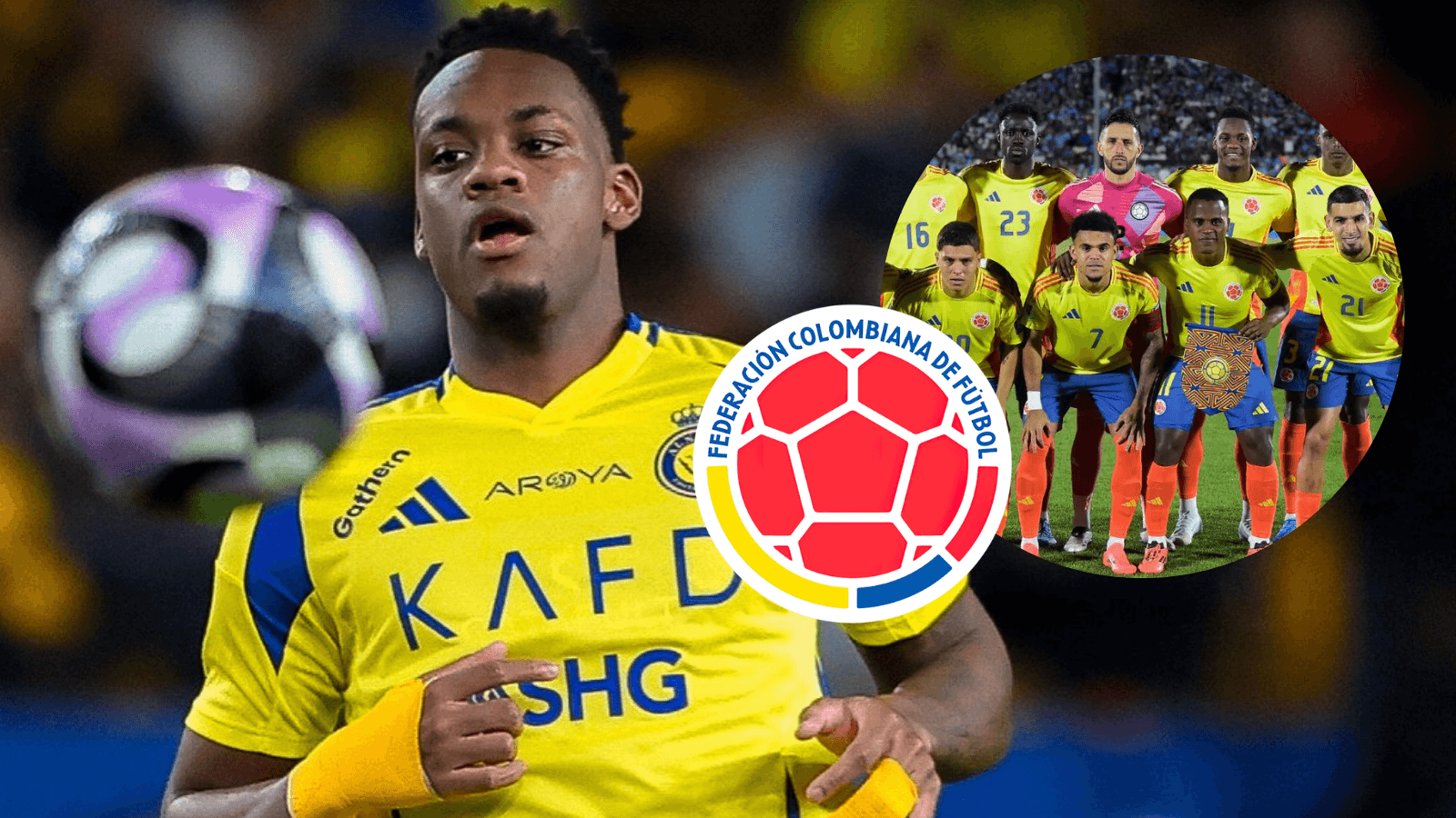Jhon Jader Durán Foto: Al Nassr y FCF Selección Colombia