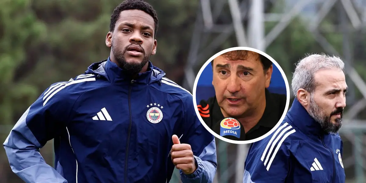 Jhon Jader Durán volvió a los entrenamientos con el Fenerbahce en Turquía Foto: Fenerbahce y FCF