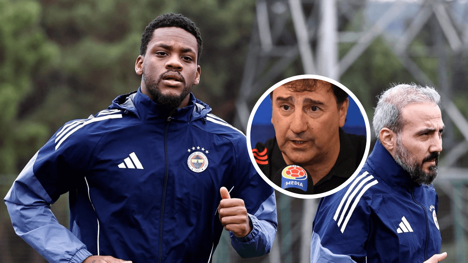 Jhon Jader Durán volvió a los entrenamientos con el Fenerbahce en Turquía Foto: Fenerbahce y FCF