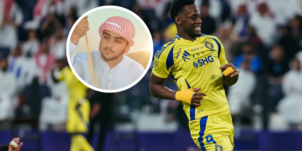 Jhon Jader Durán y un nuevo polémico gesto en Arabia Foto: Al Nassr y Pexels
