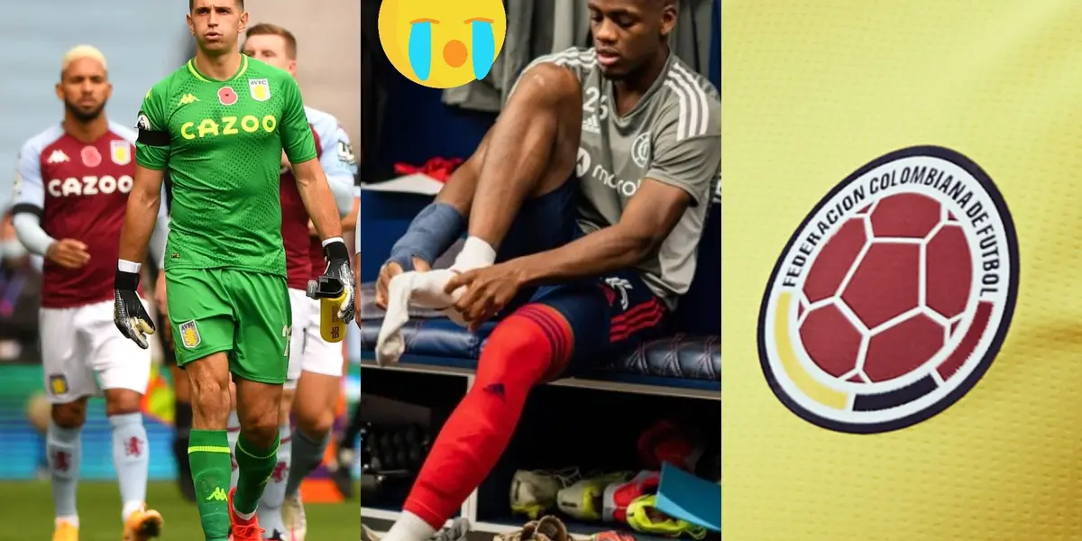 Jhon Jáder Durán ya se encuentra en Inglaterra pero le manda malas noticias a la Selección Colombia Sub 20.