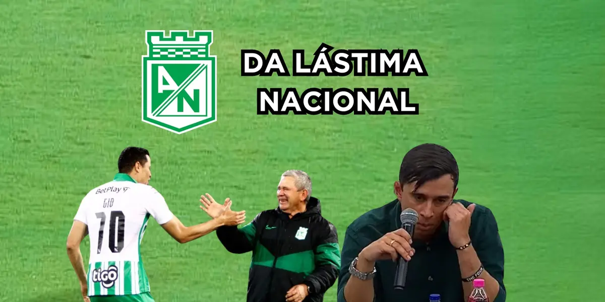 Jhon Jairo Bodmer con un triste dato en Atlético Nacional.