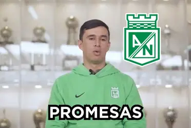 Jhon Jairo Bodmer habló como nuevo entrenador de Atlético Nacional.