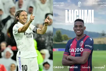 Jhon Lucumí se lanzó una insólita asistencia en la Serie A de Italia al estilo de Luka Modrić.